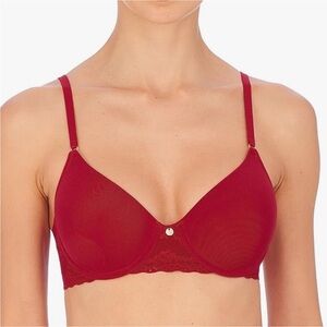 NWT Natori Bliss Perfection T-shirt Bra in Strawberry